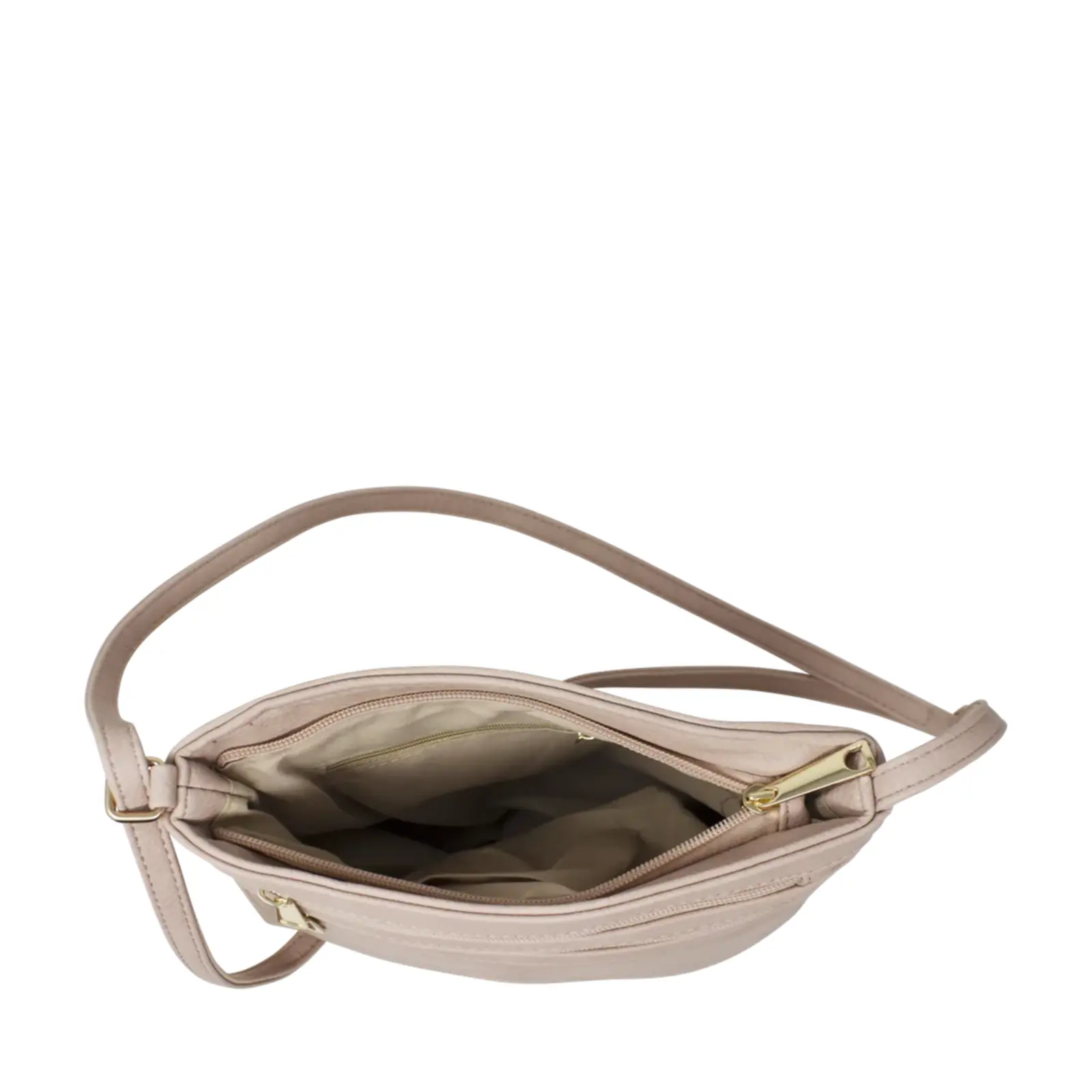 Mini Double Zip Cross Body Bag YGC-961/YGC-2140 - Image 12