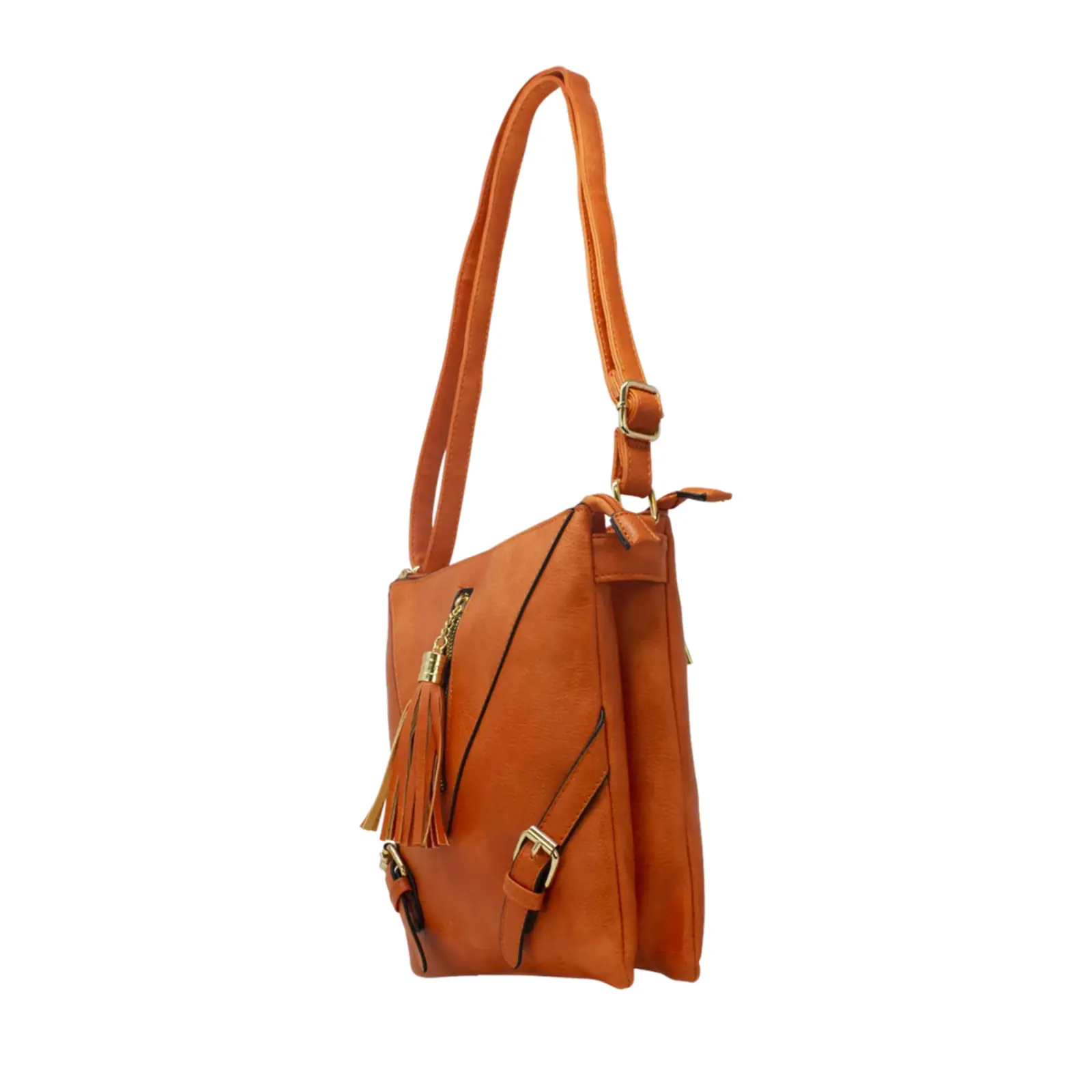 V-Shaped Front Tassel Crossbody - Image 8