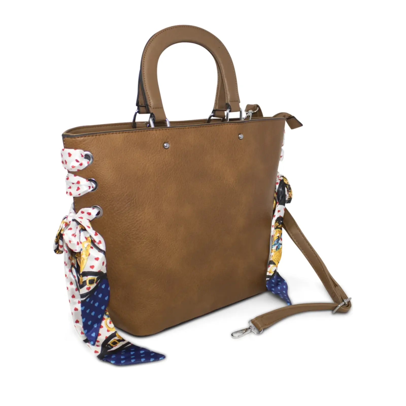 Ladies Ribbon Details Tote Bag - Image 4