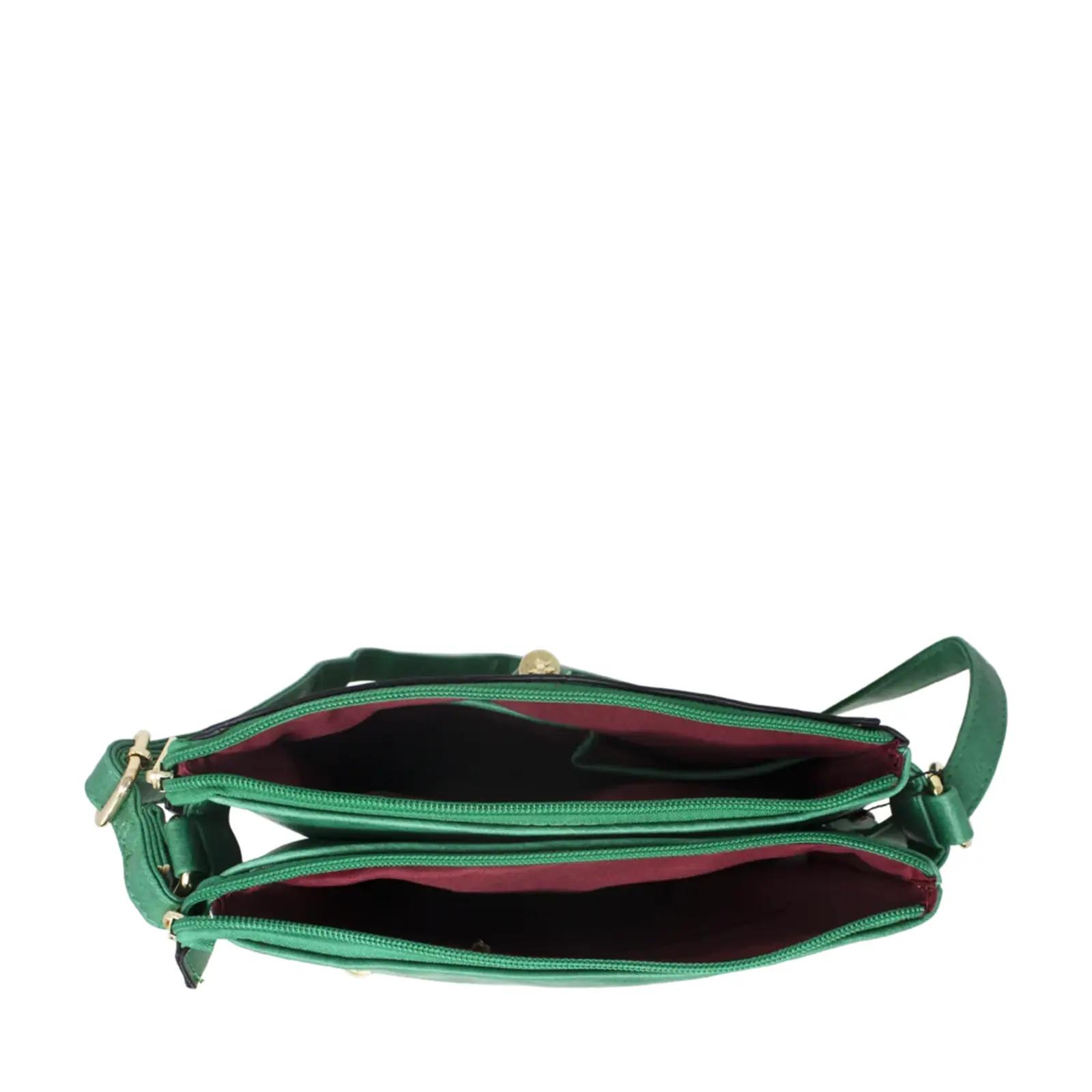 V-Shaped Front Tassel Crossbody - Image 2