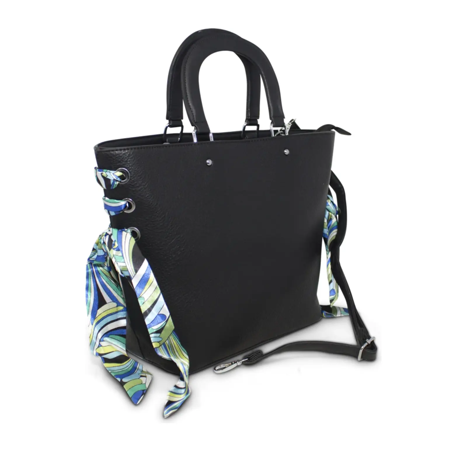Ladies Ribbon Details Tote Bag - Image 2