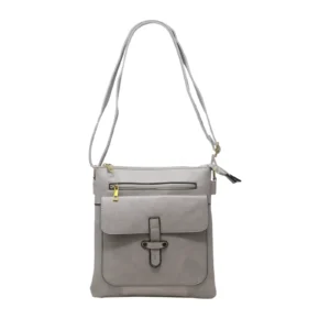 Front Strap Buckled Crossbody