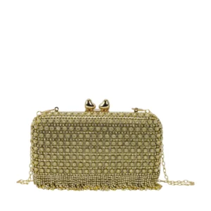 Diamante Tassel Evening Clutch