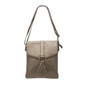 Classic Crossbody Bag with Front Tassel