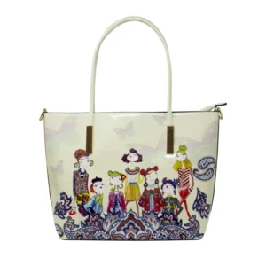 Large Spring Fashion Show Girls Tote Bag