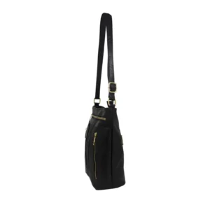 Multi-zip Ladies Crossbody