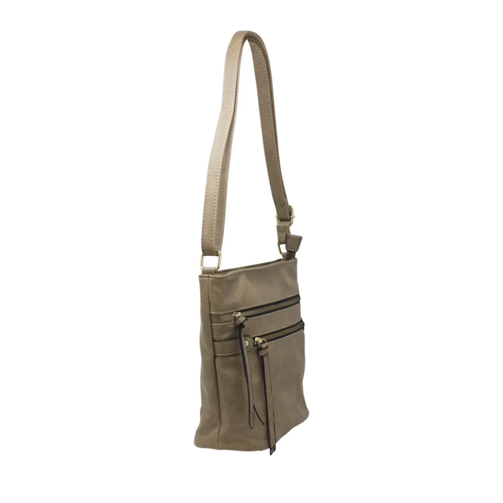 Double Zip Crossbody Bag - Image 10