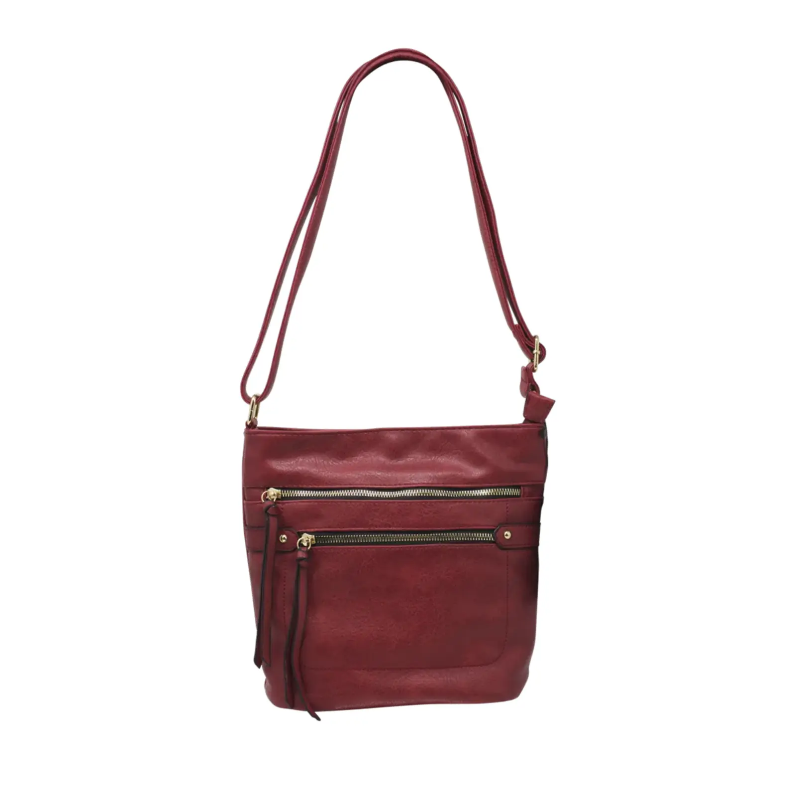 Double Zip Crossbody Bag - Image 13