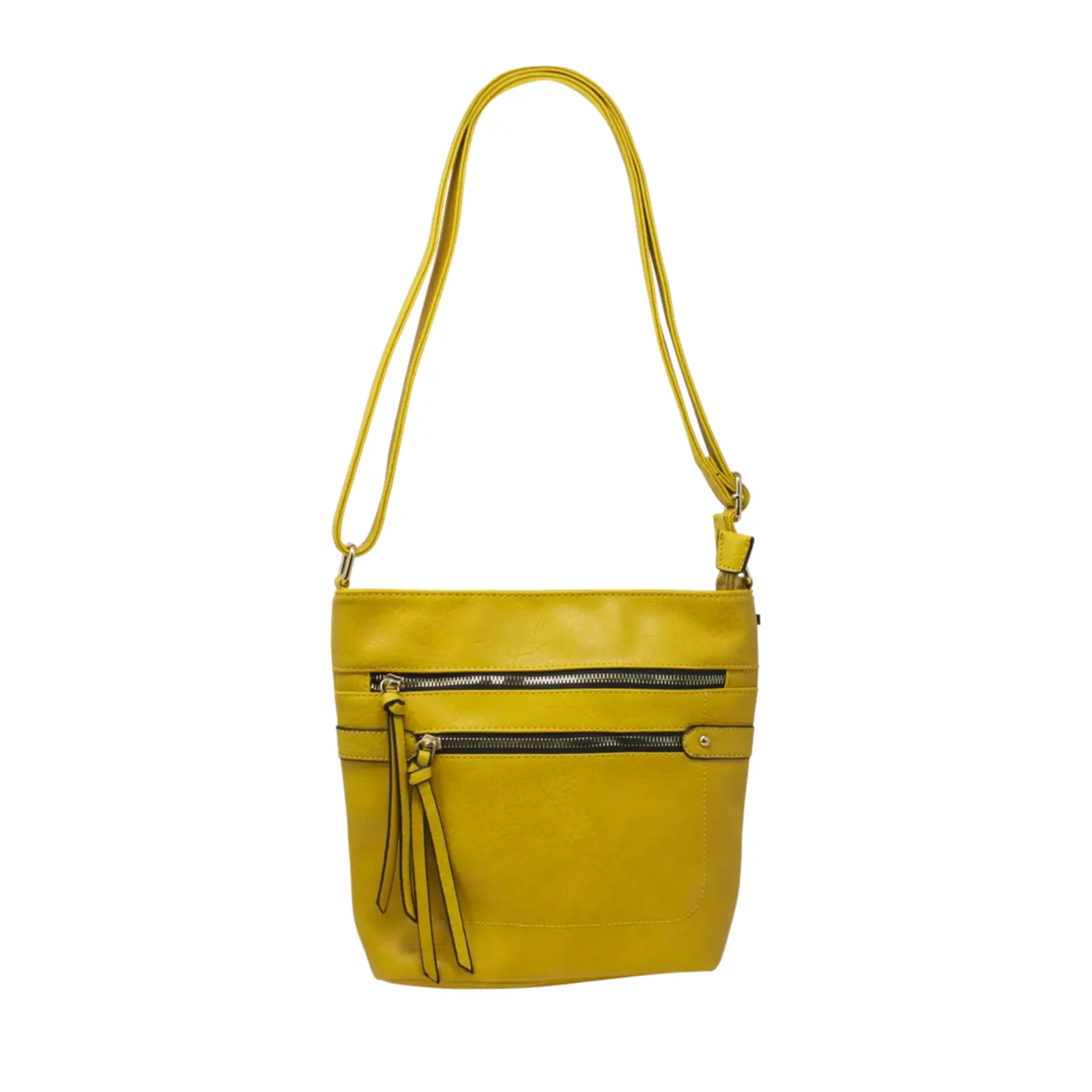 Double Zip Crossbody Bag - Image 17