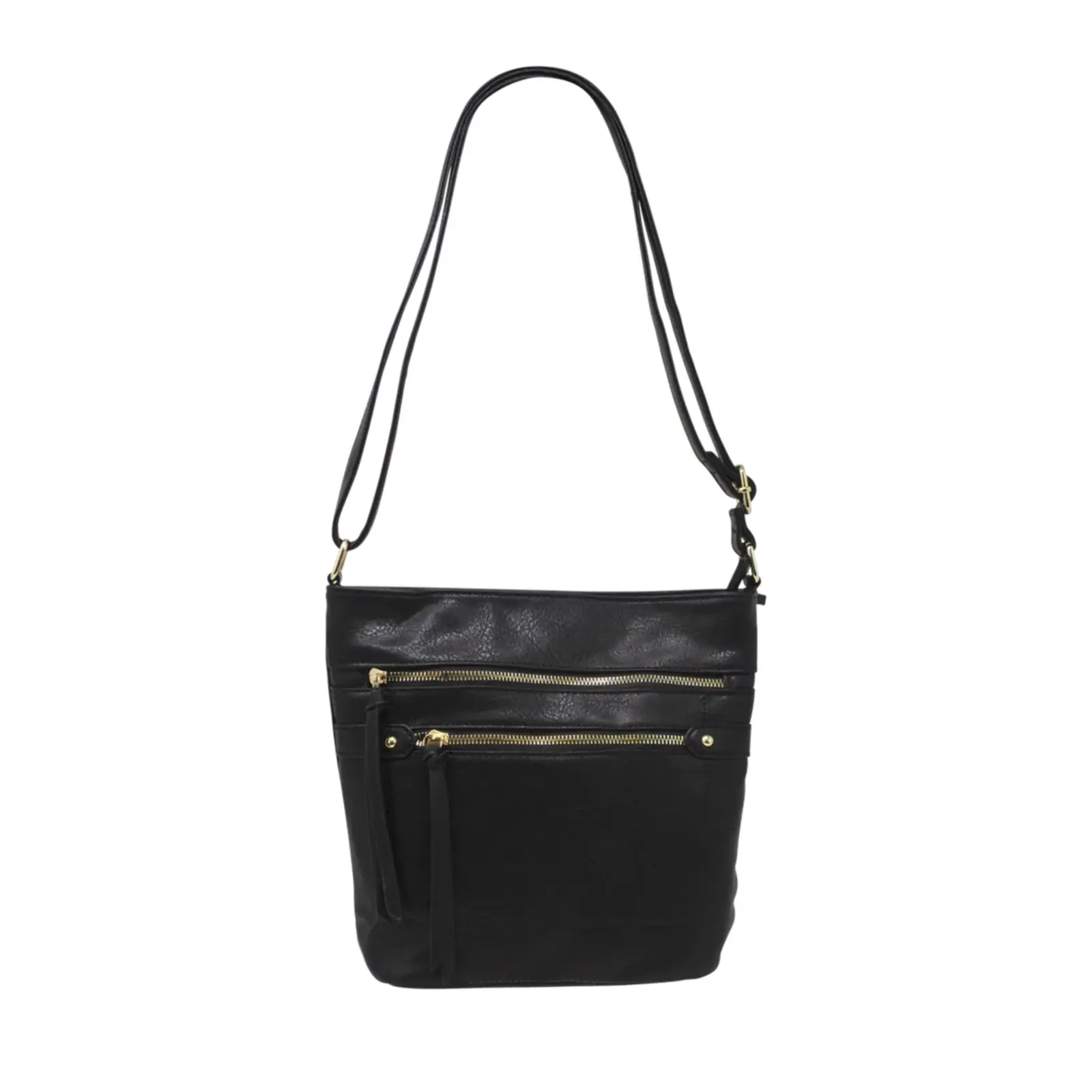 Double Zip Crossbody Bag - Image 3