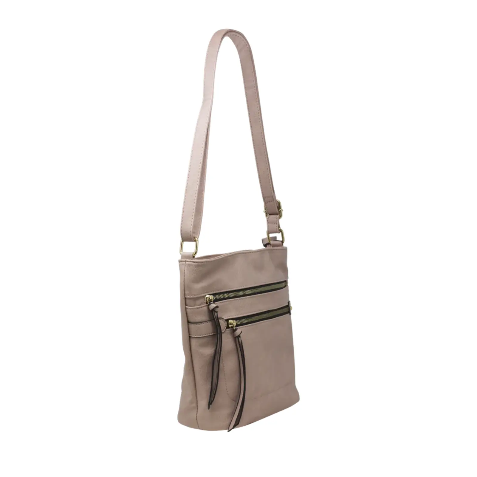 Double Zip Crossbody Bag - Image 12