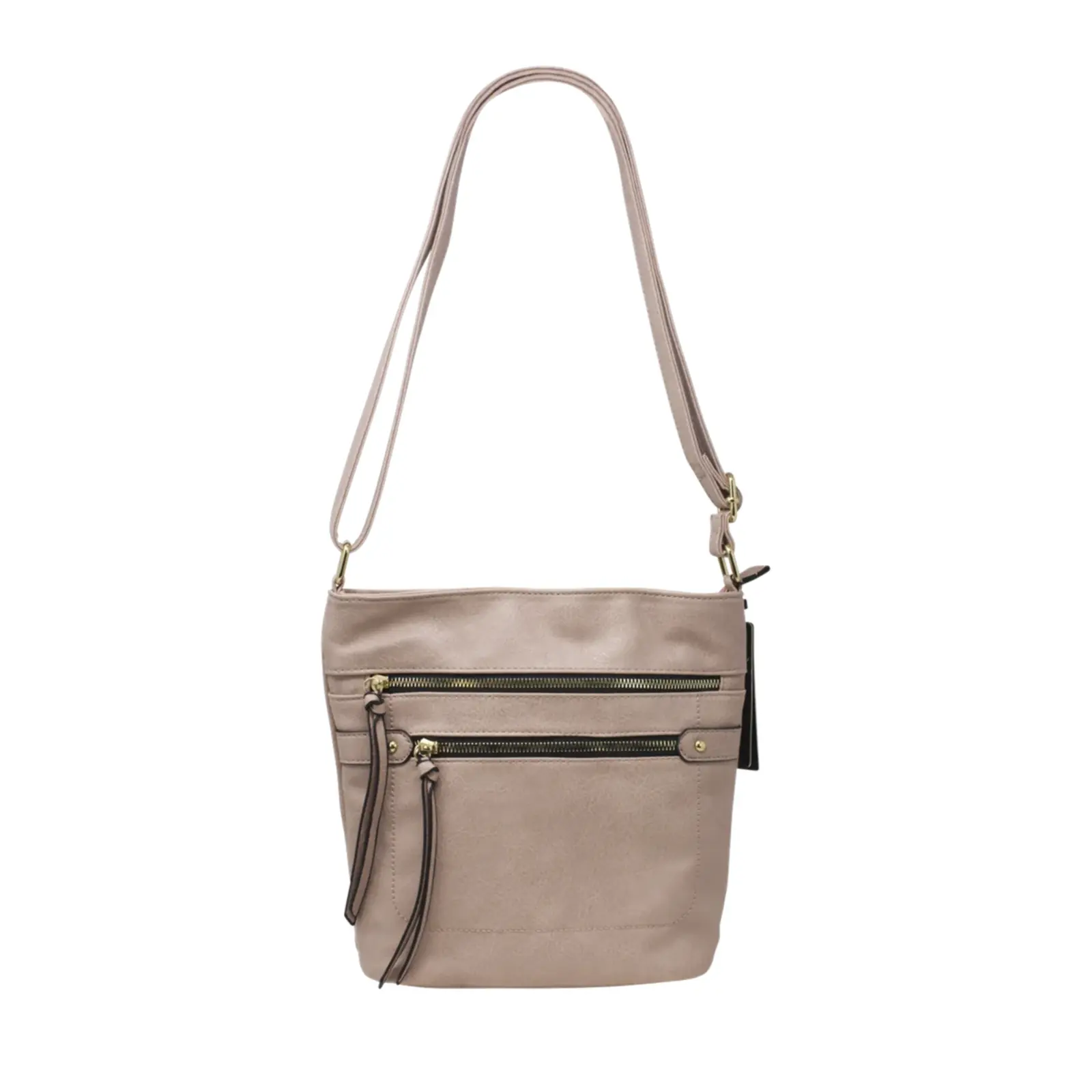 Double Zip Crossbody Bag - Image 11