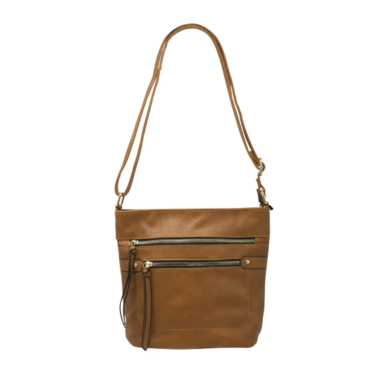 Double Zip Crossbody Bag - Image 5