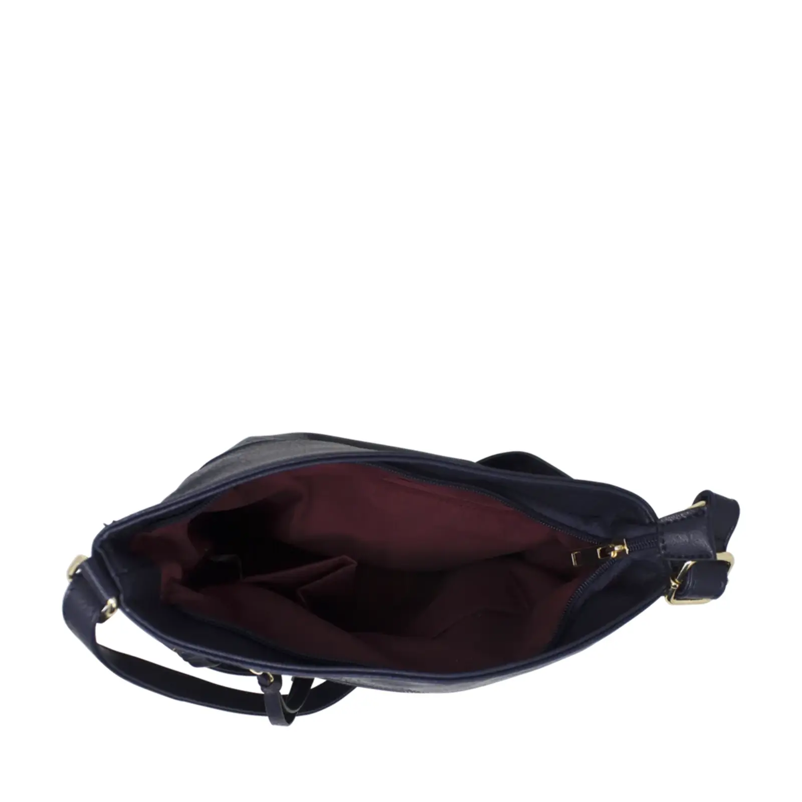 Double Zip Crossbody Bag - Image 4