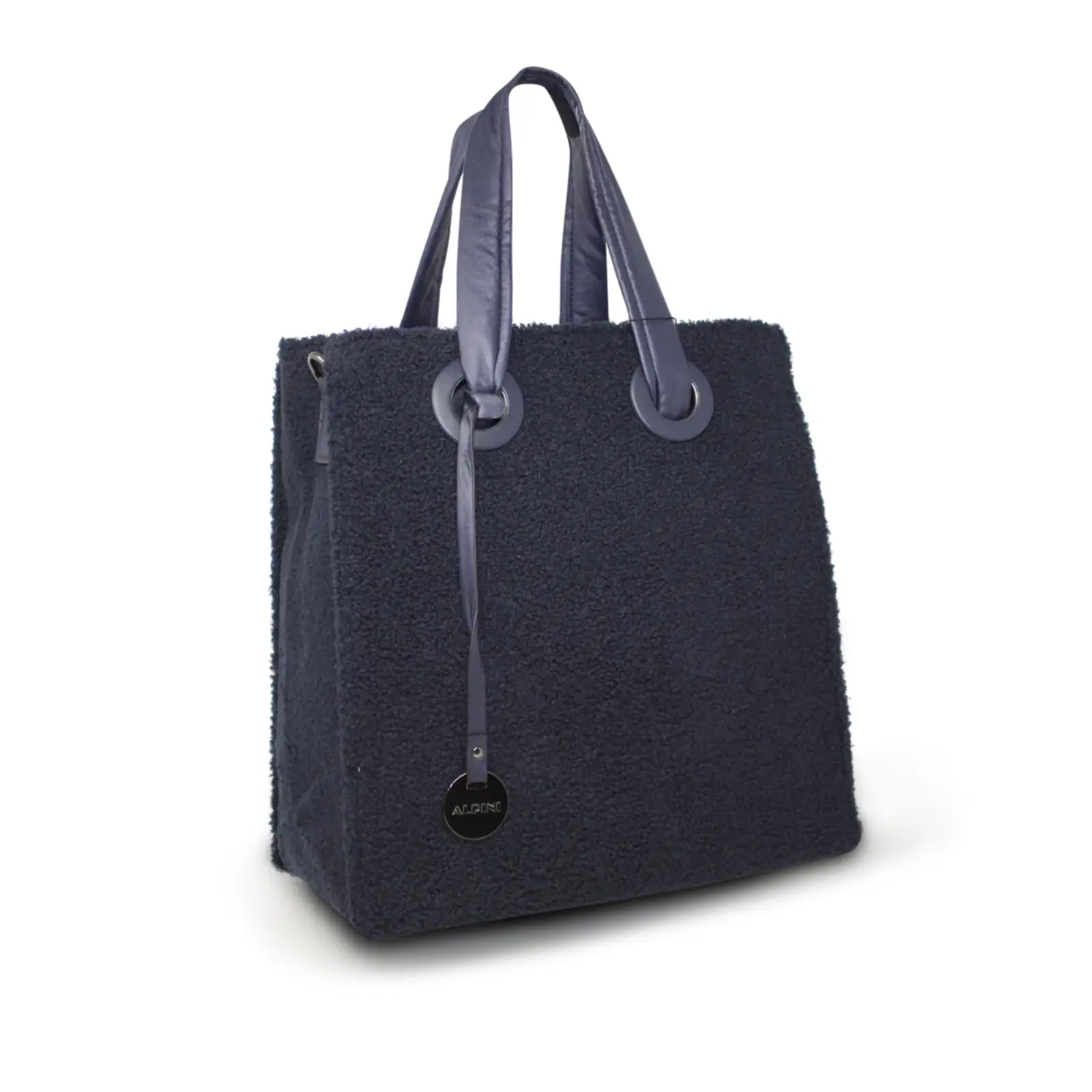 Alpini Wool Feel Winter Style Tote Bag - Image 6
