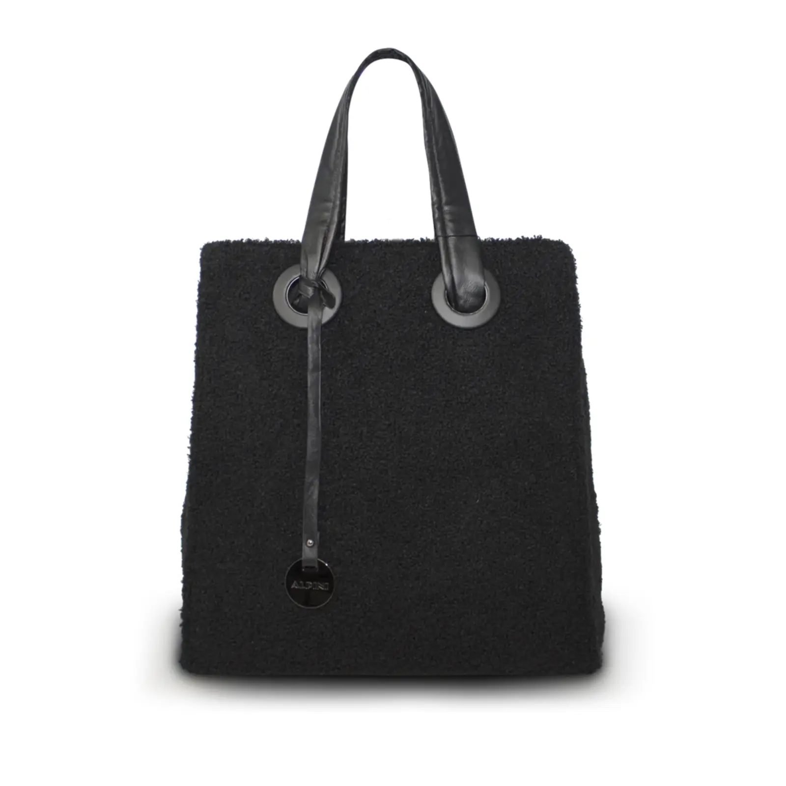 Alpini Wool Feel Winter Style Tote Bag - Image 3