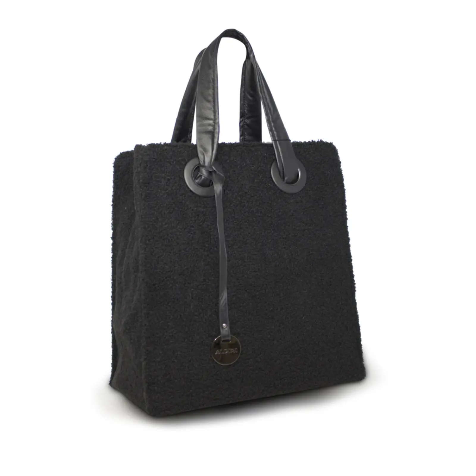 Alpini Wool Feel Winter Style Tote Bag - Image 4