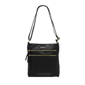 Classic Crossbody with Front Zippers