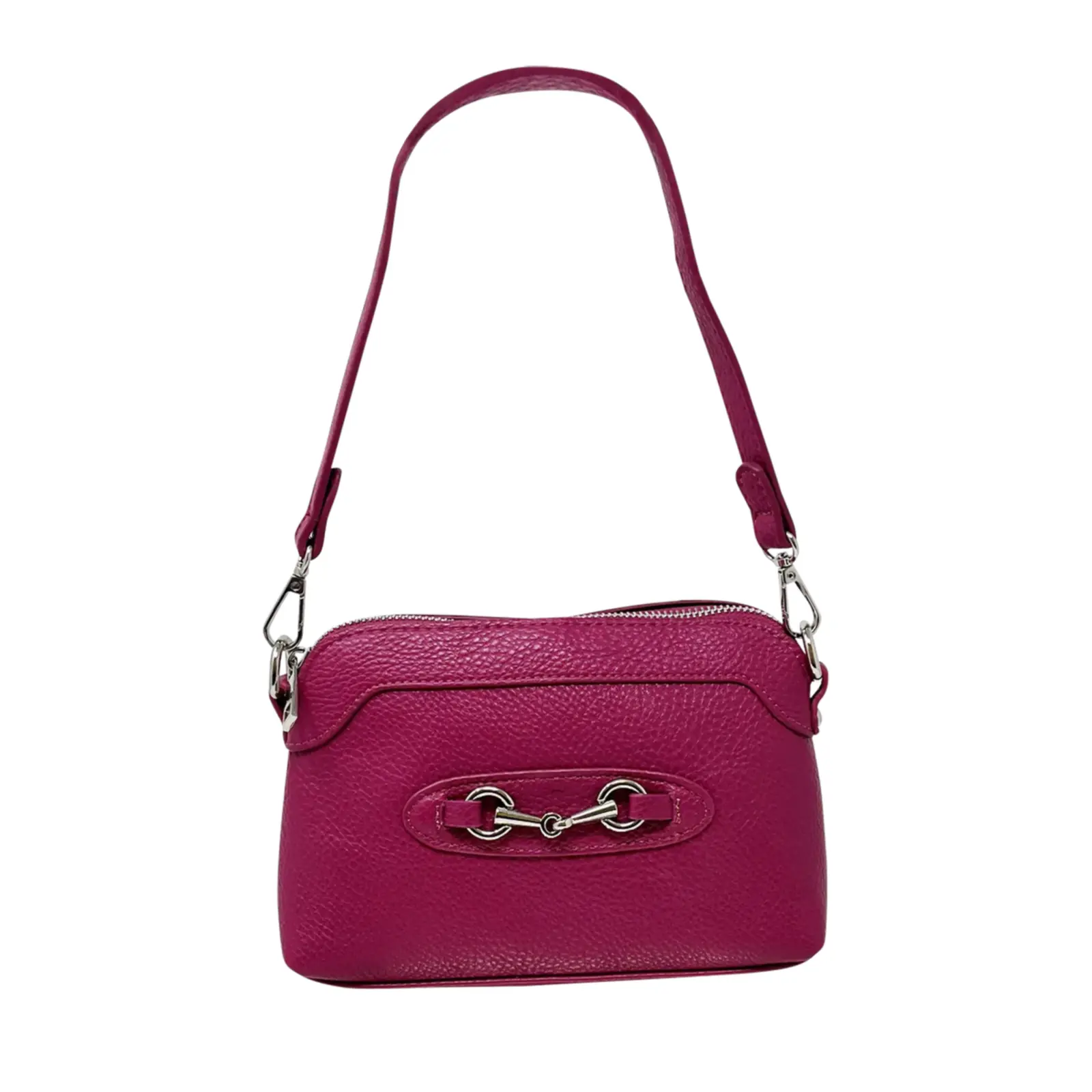 Small Bag with Linked Metal Parts & Double Straps - Image 15