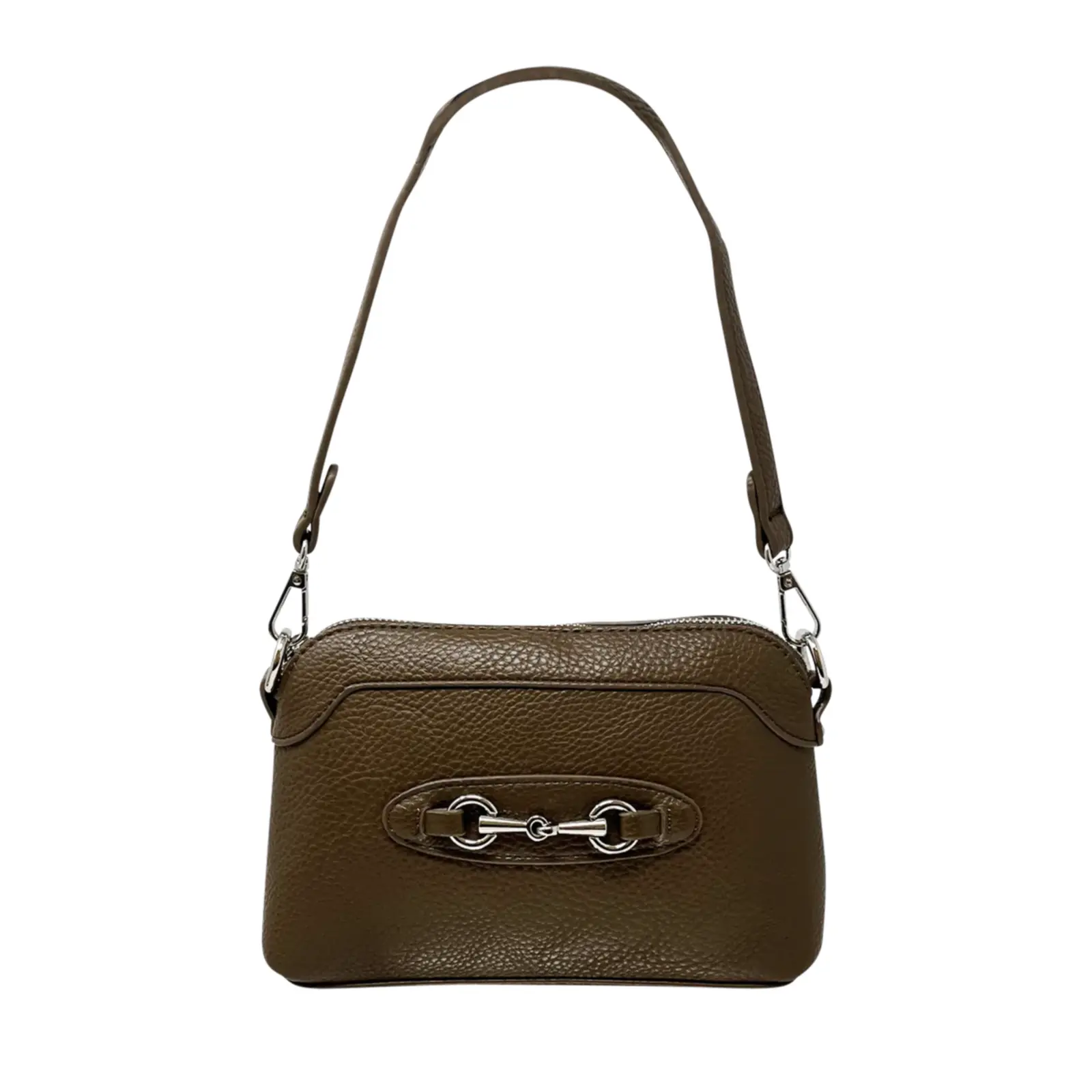 Small Bag with Linked Metal Parts & Double Straps - Image 13