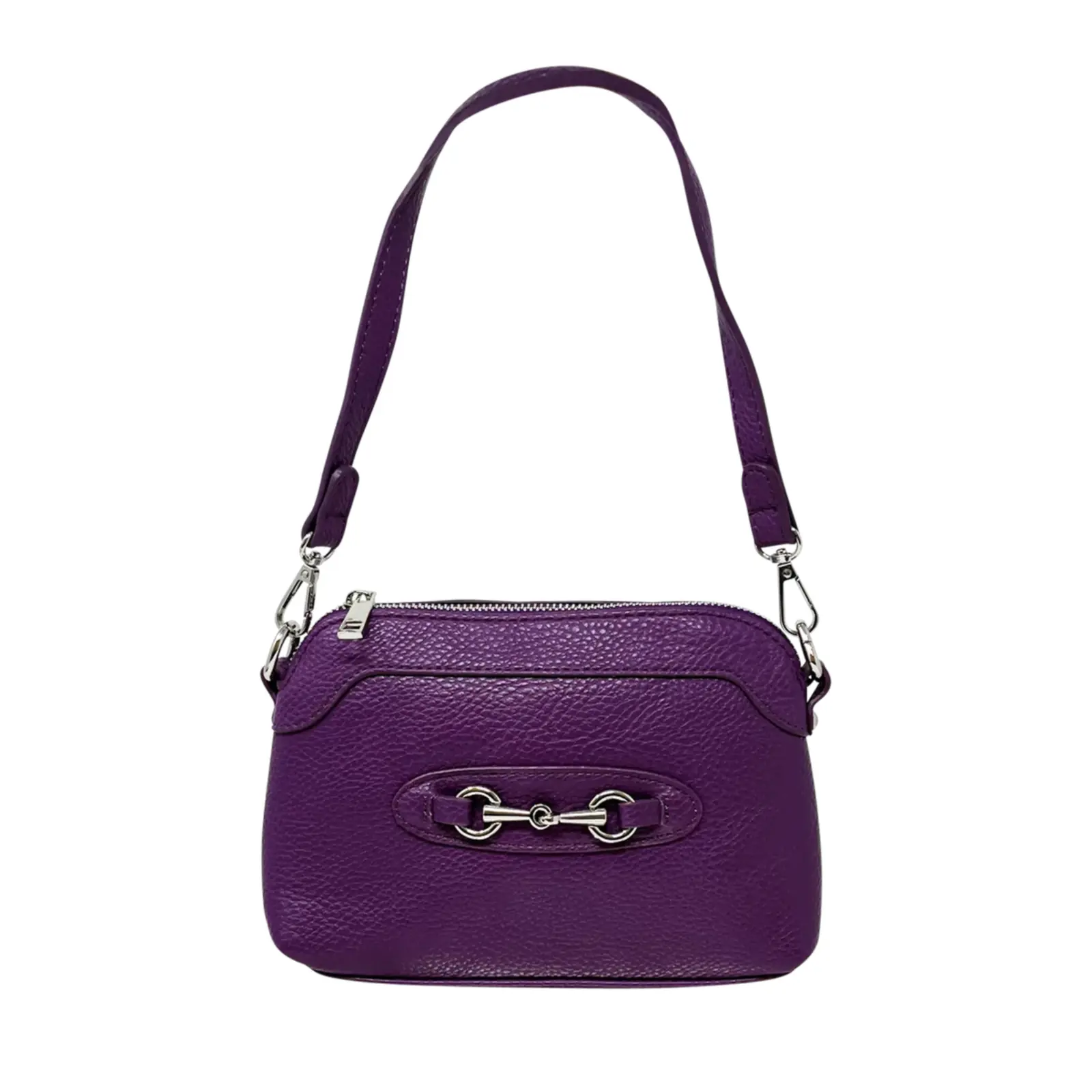 Small Bag with Linked Metal Parts & Double Straps - Image 17