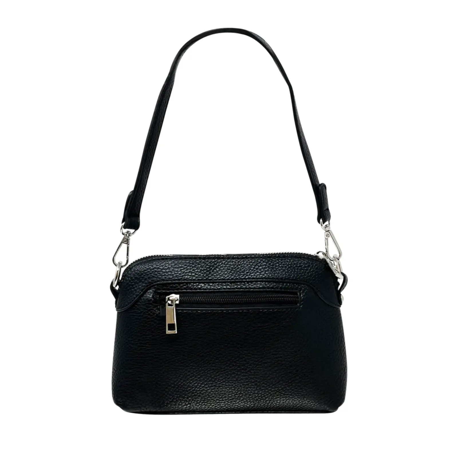 Small Bag with Linked Metal Parts & Double Straps - Image 4