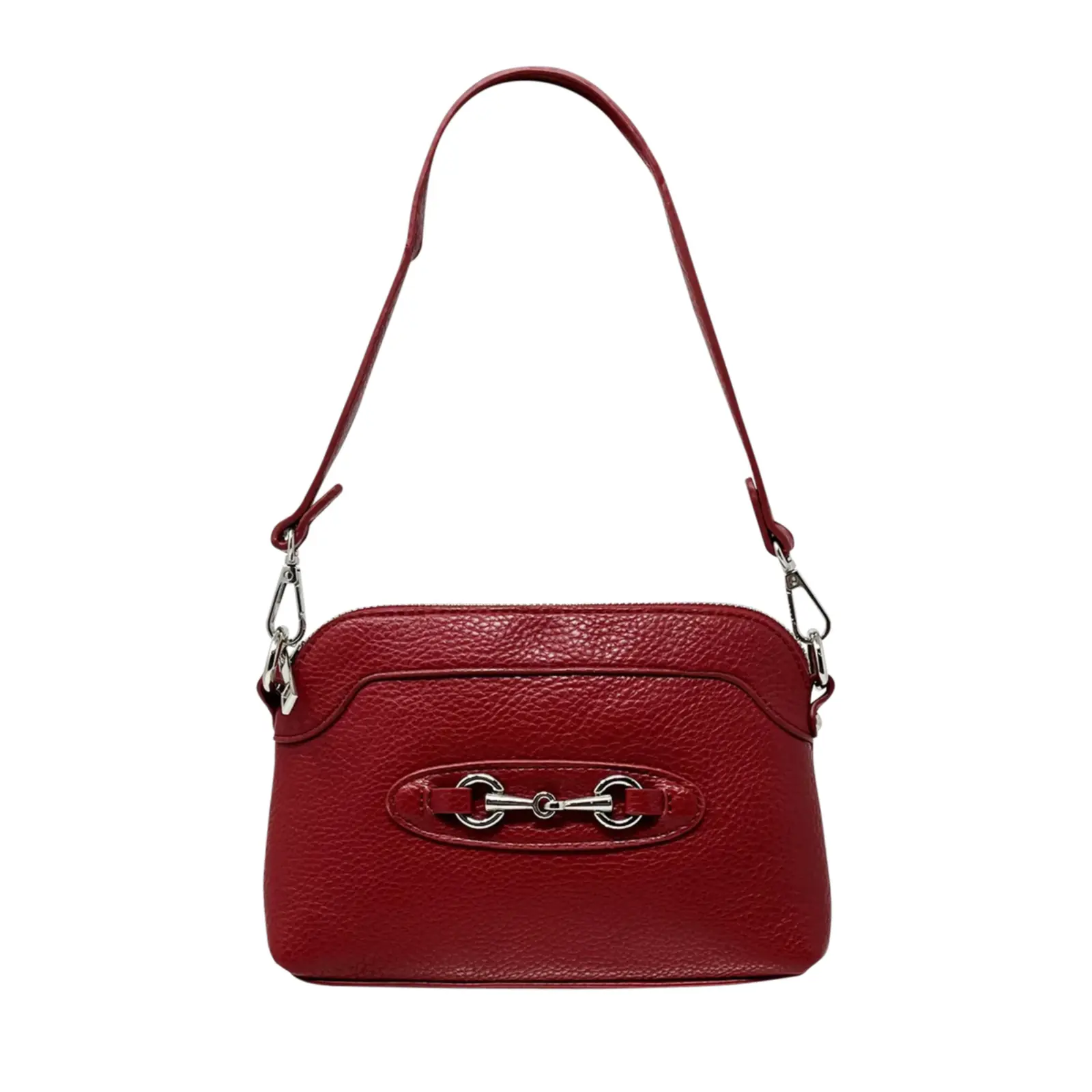 Small Bag with Linked Metal Parts & Double Straps - Image 19