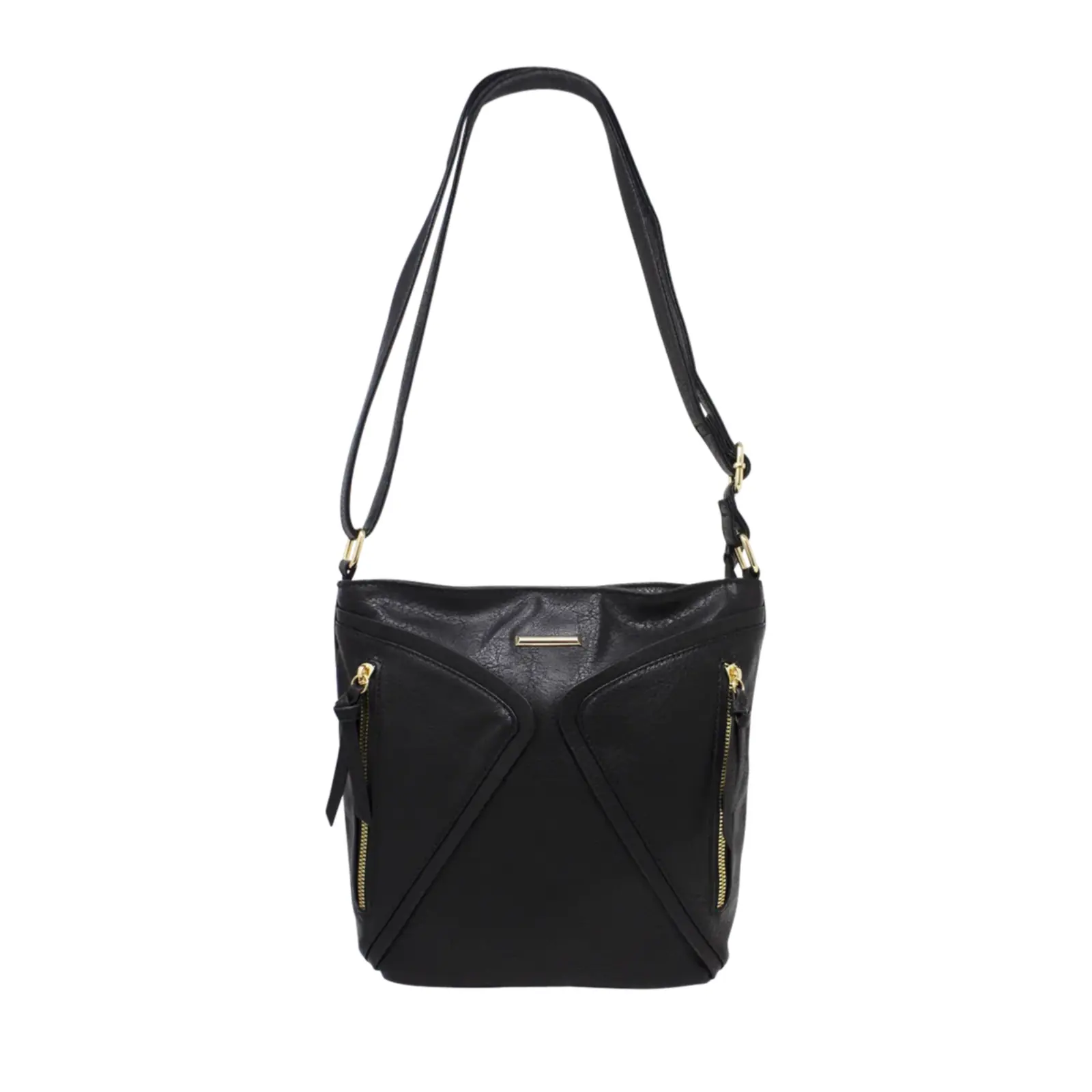 Alpini Double Front Zipper Crossbody