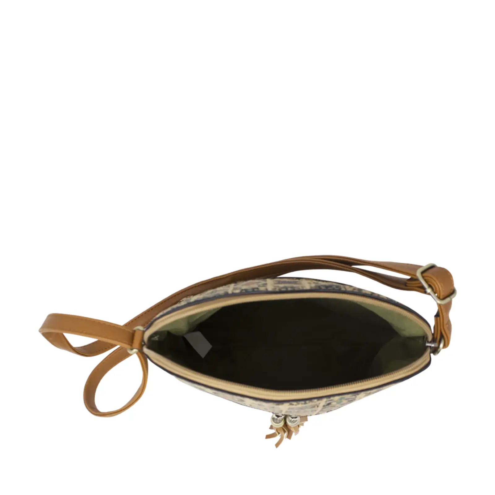 Patterned Cork Crossbody - Image 2