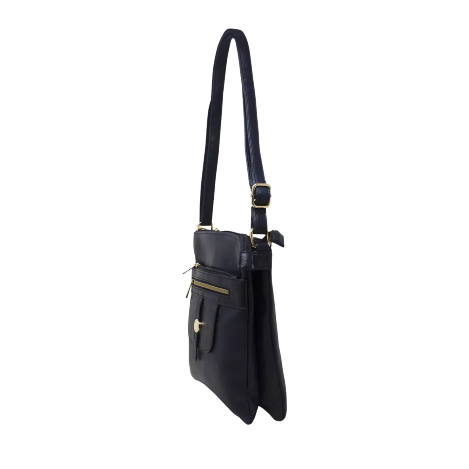 Multi-Zip Flap Crossbody - Image 4