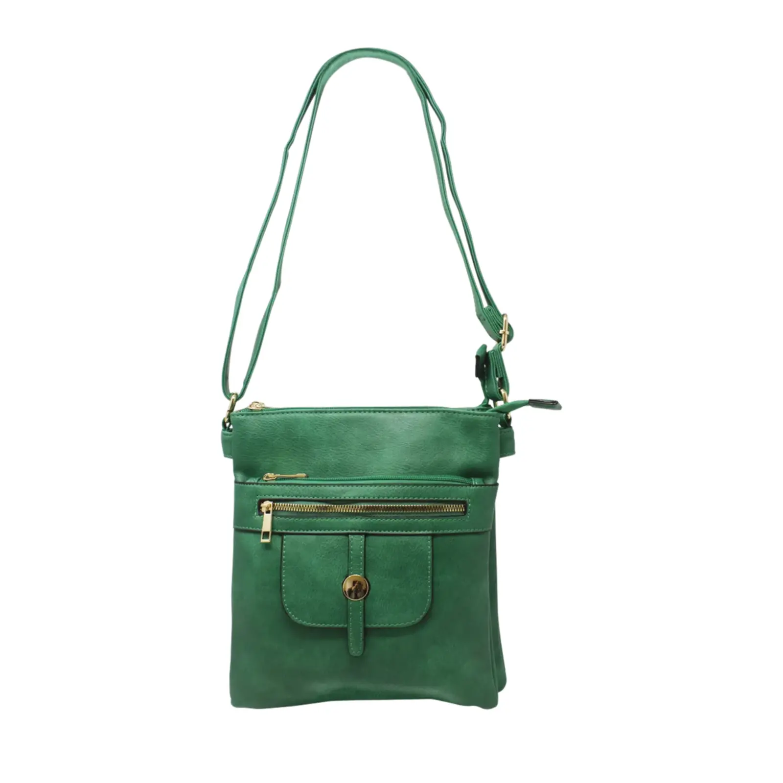 Multi-Zip Flap Crossbody - Image 7