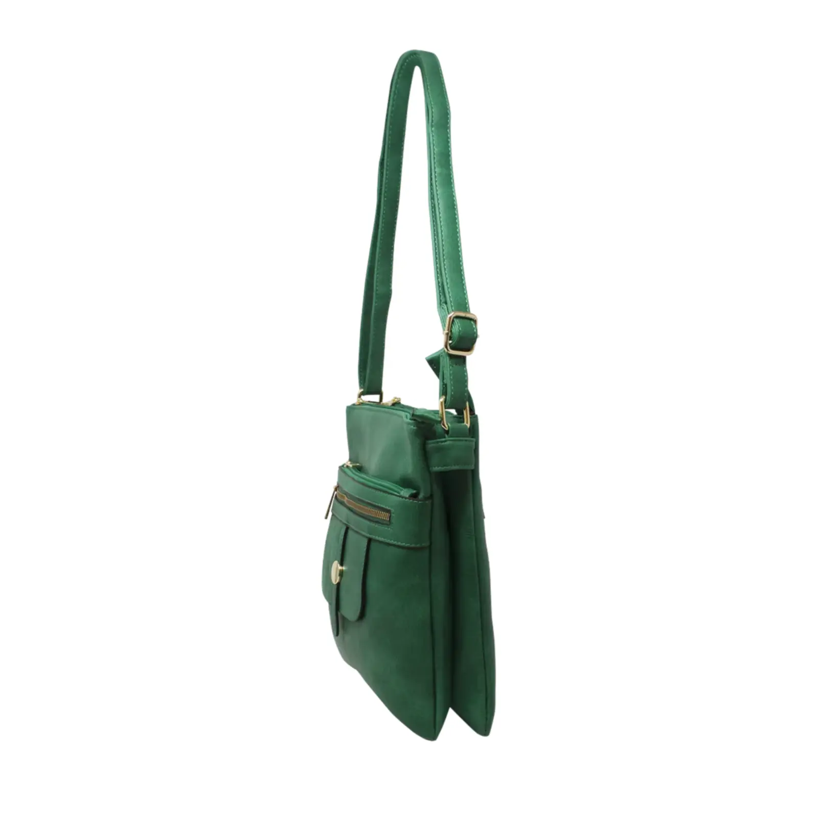Multi-Zip Flap Crossbody - Image 8