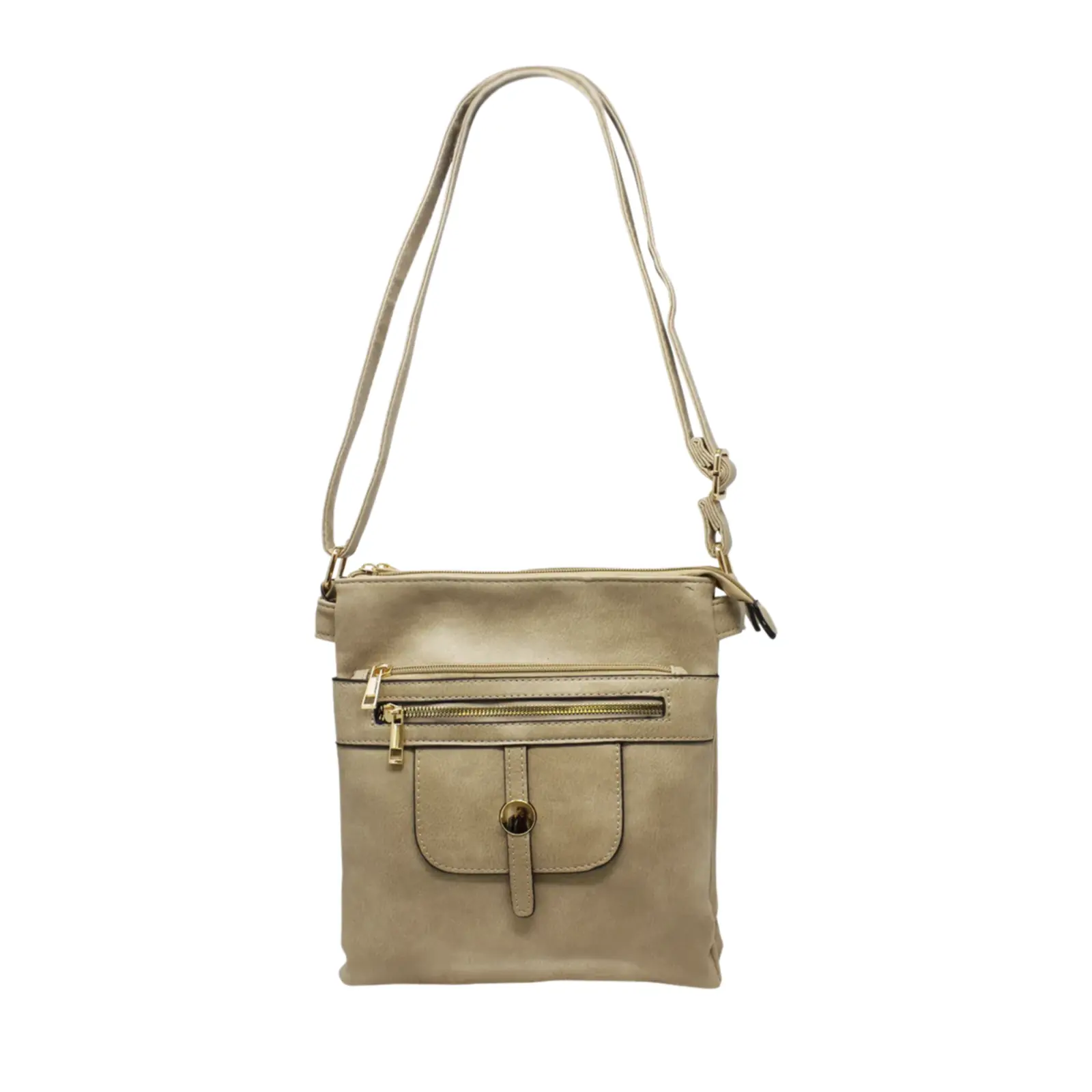Multi-Zip Flap Crossbody - Image 11