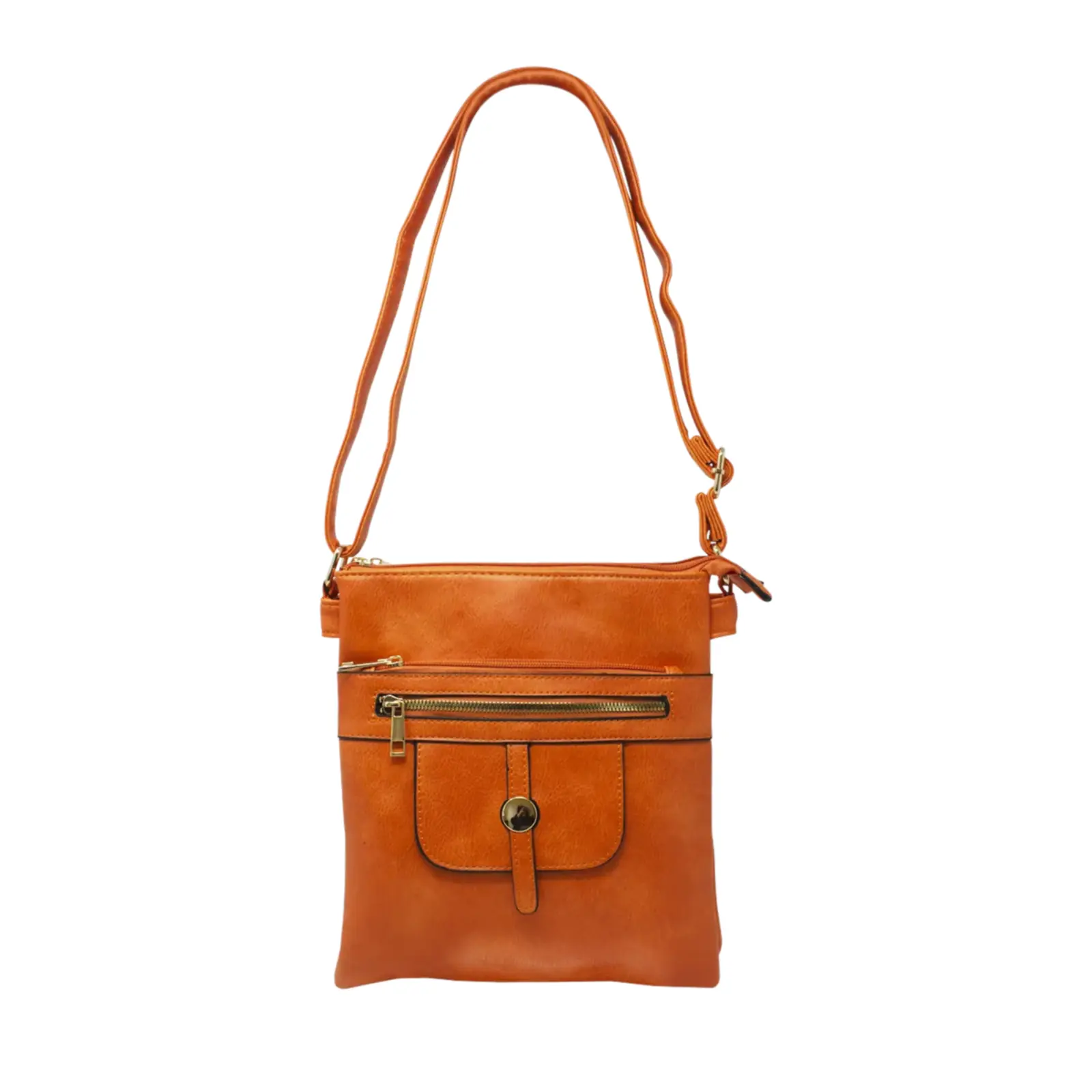 Multi-Zip Flap Crossbody - Image 13