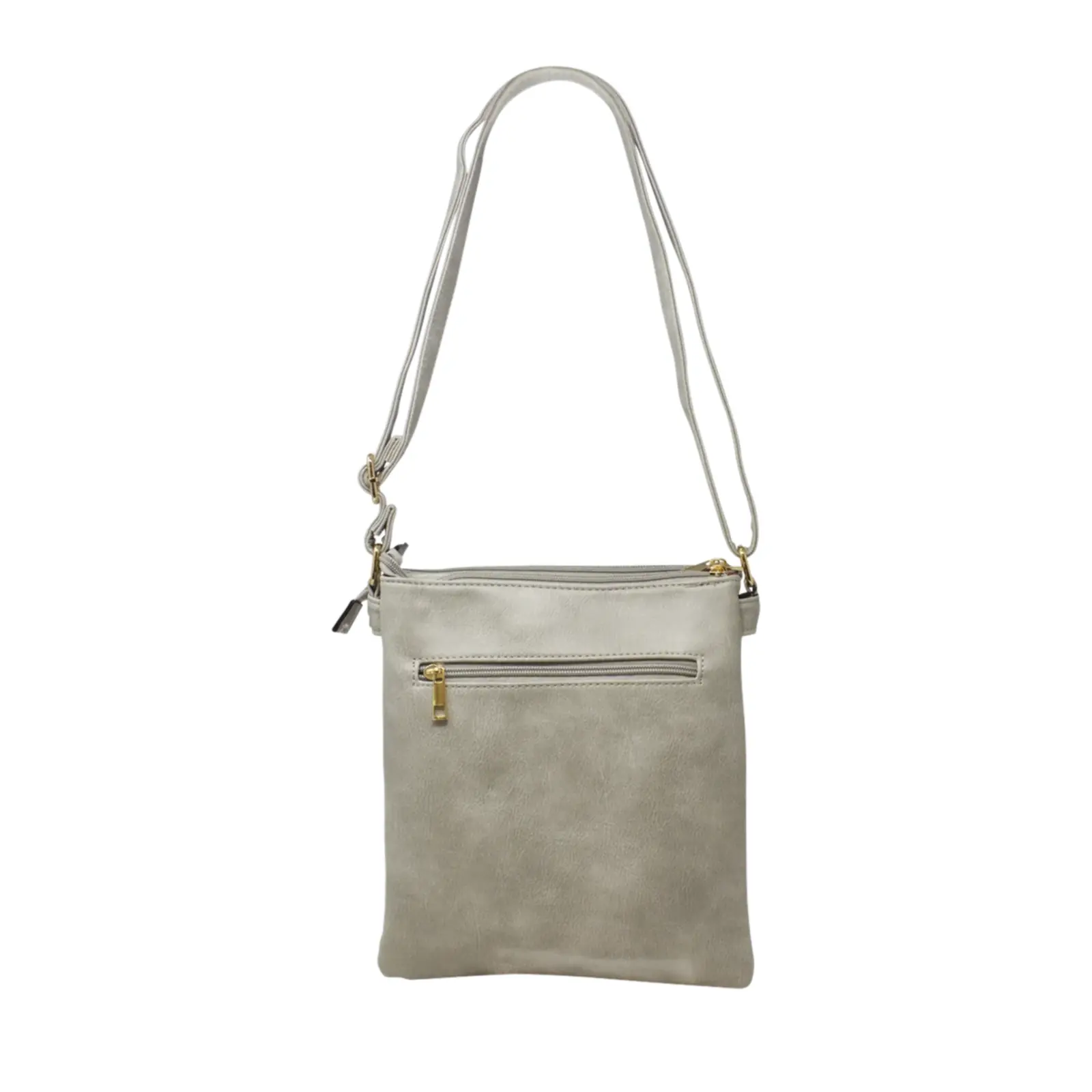 Multi-Zip Flap Crossbody - Image 10