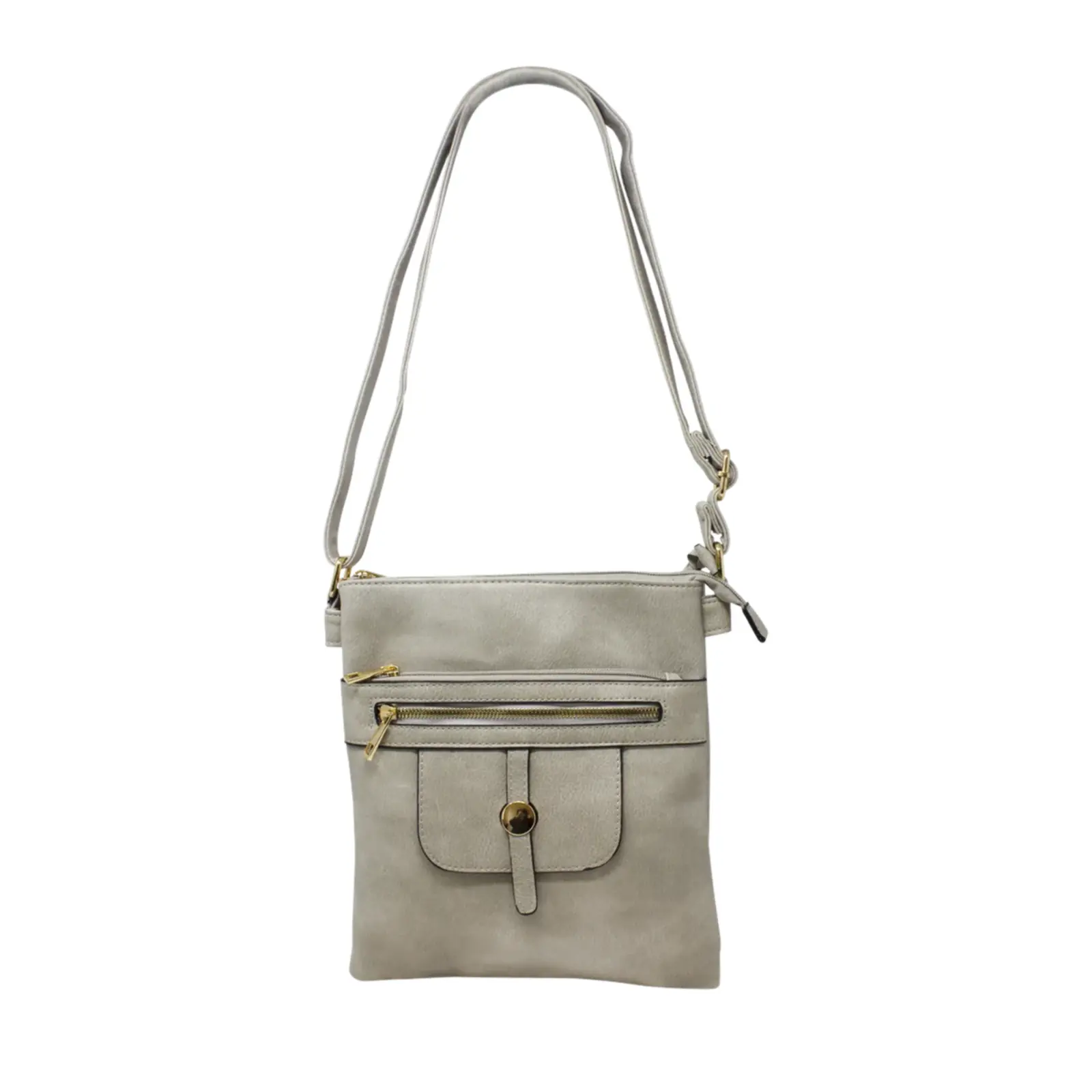 Multi-Zip Flap Crossbody - Image 9