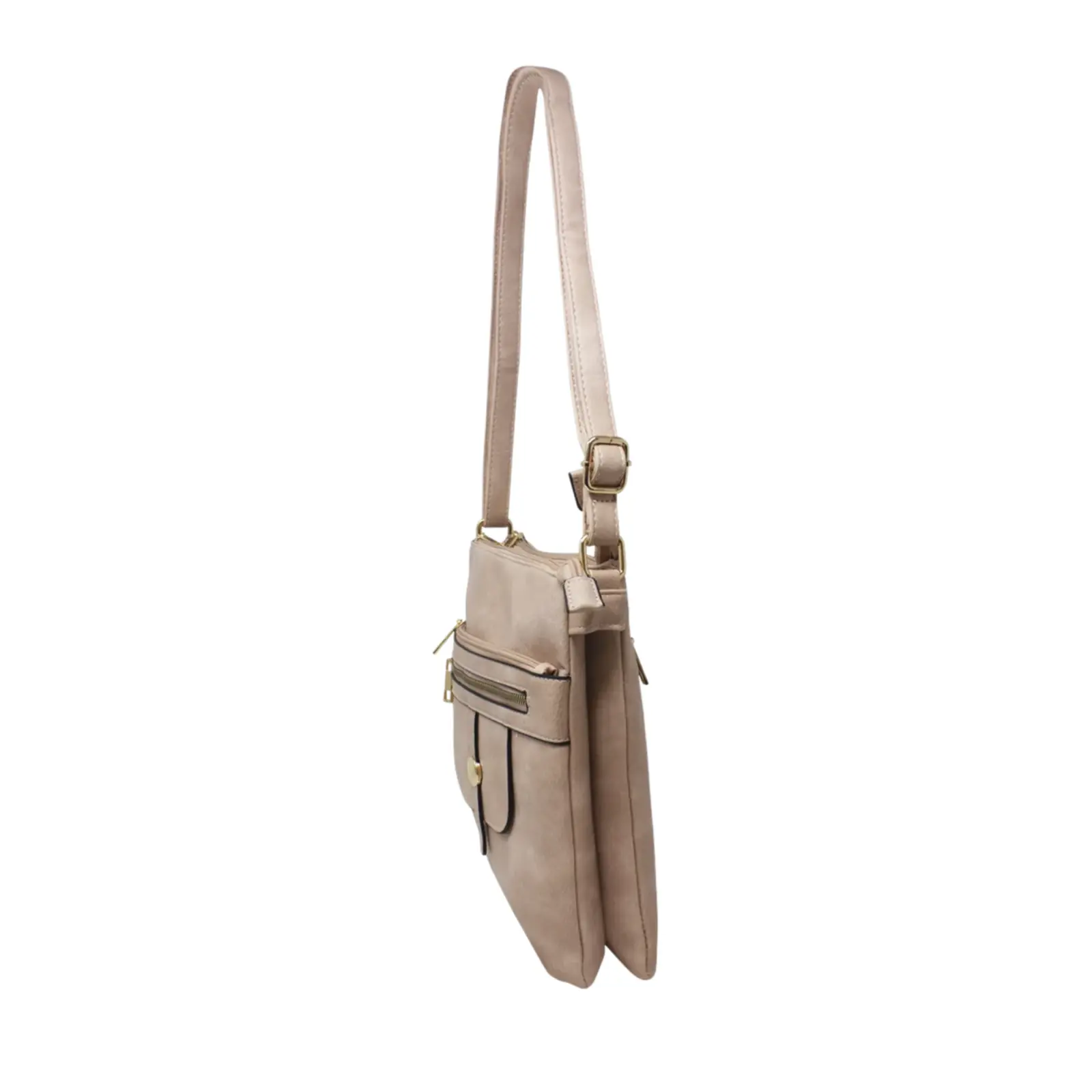 Multi-Zip Flap Crossbody - Image 16