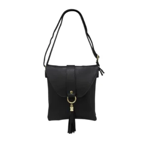 Colour Strap Tassel Crossbody Bag