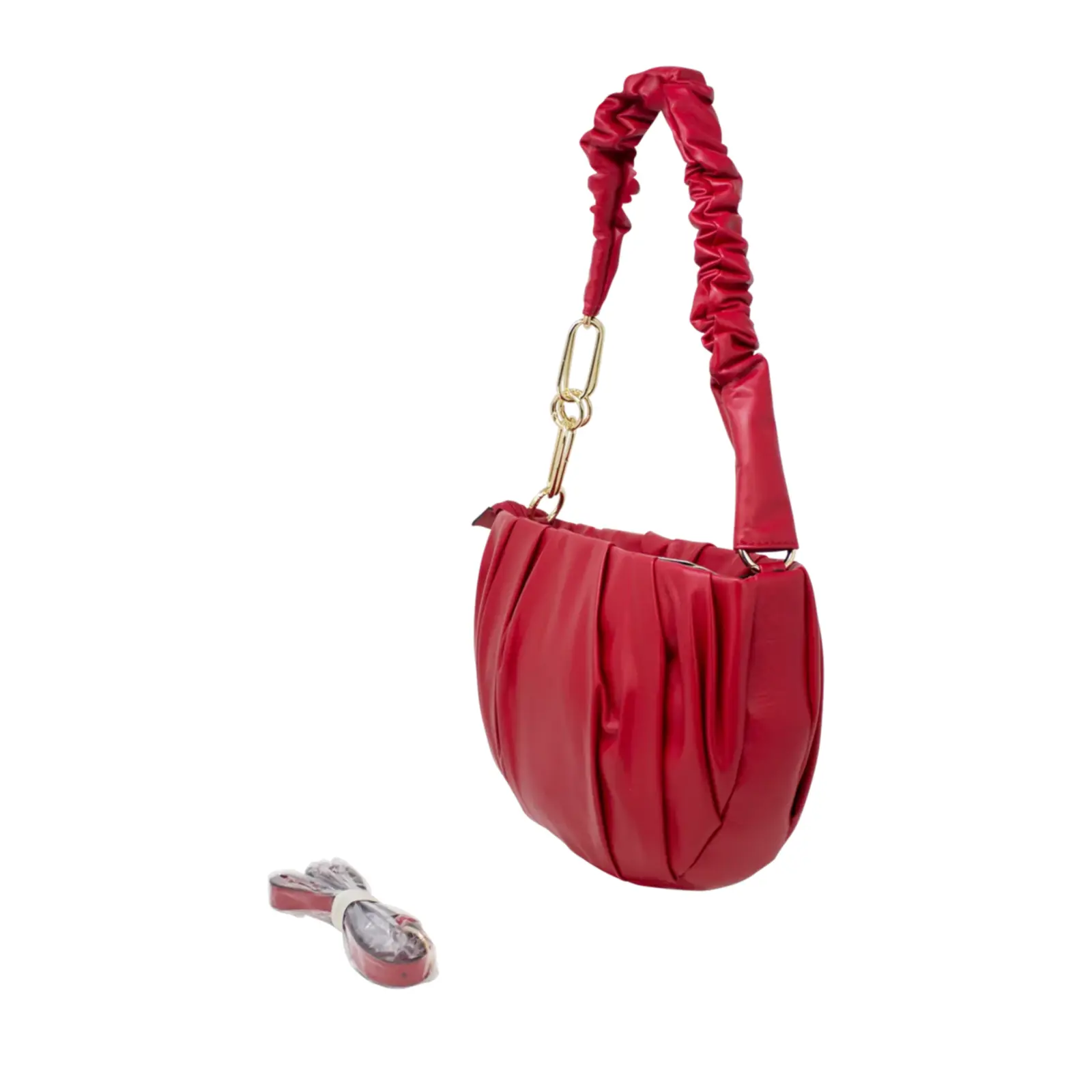 Small Hobo with Crossbody Strap - Image 14