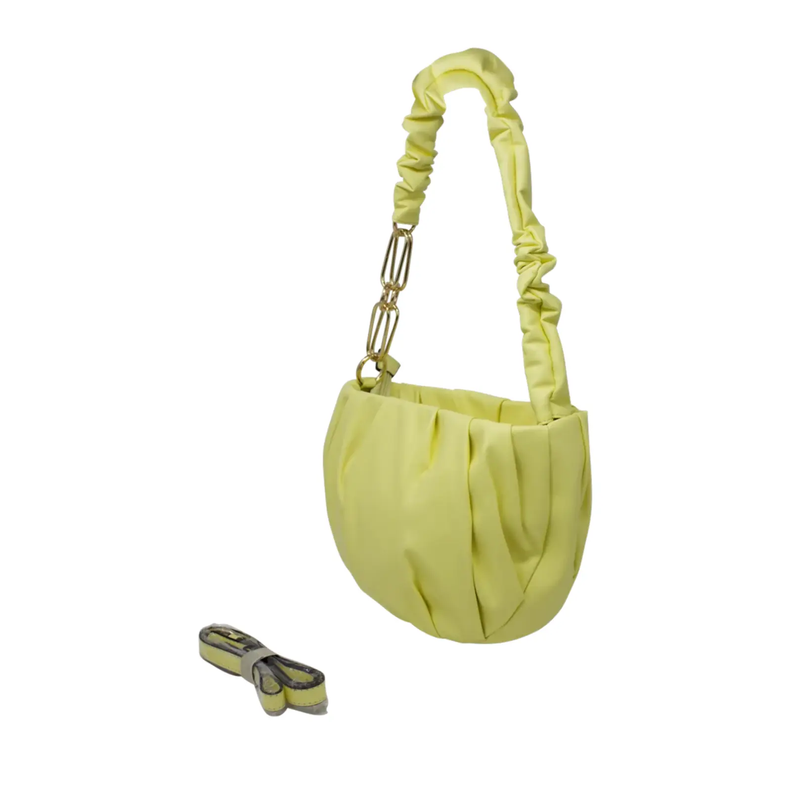 Small Hobo with Crossbody Strap - Image 16