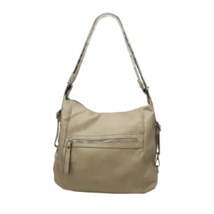 Soft Faux Leather Shoulder Bag