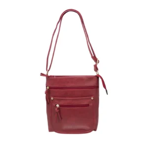 Casual Double Front Pocket Messenger Bag