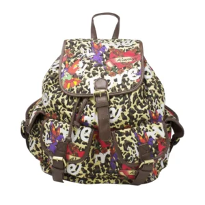 Leopard Print Backpack