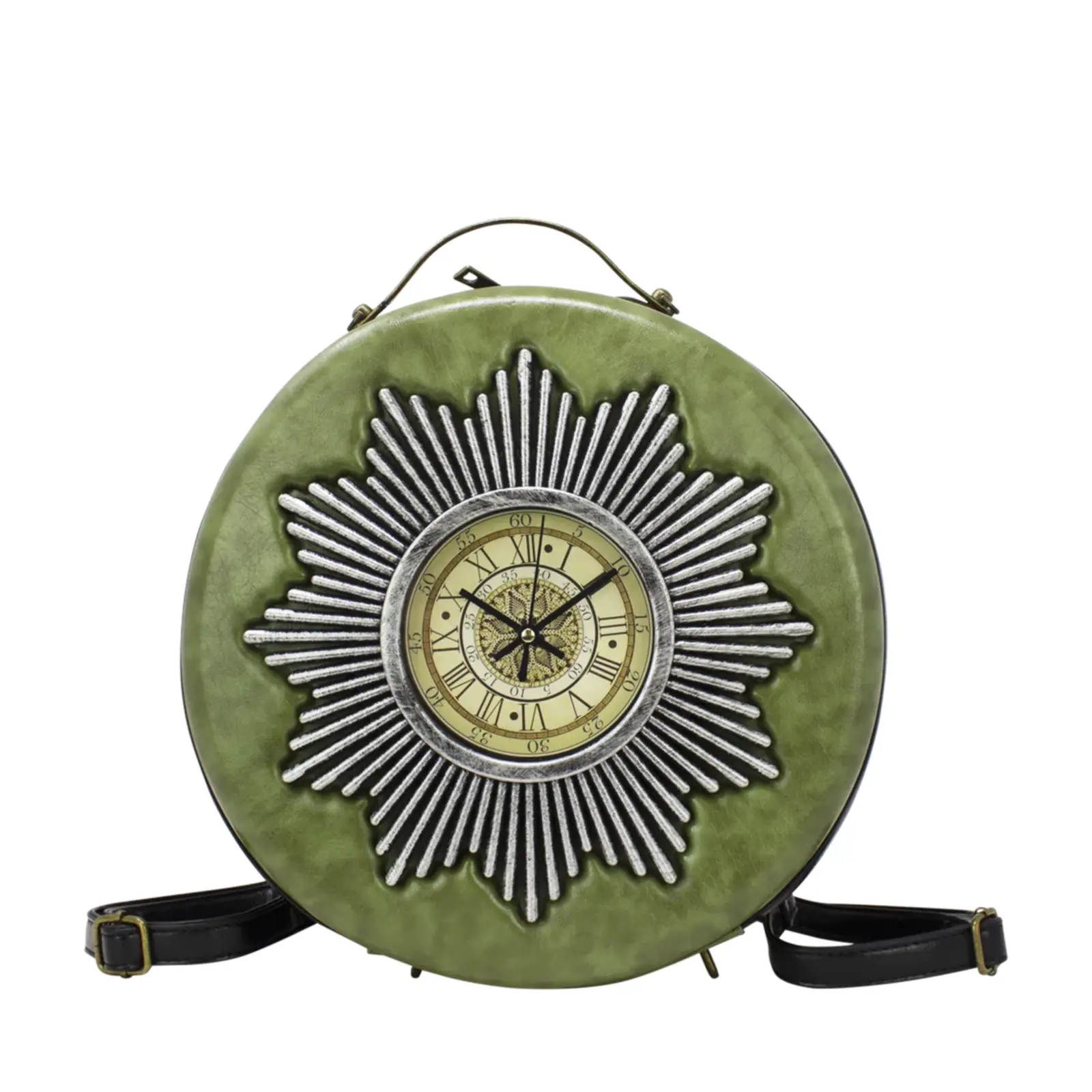 Round Clock Centred Backpack - Image 5