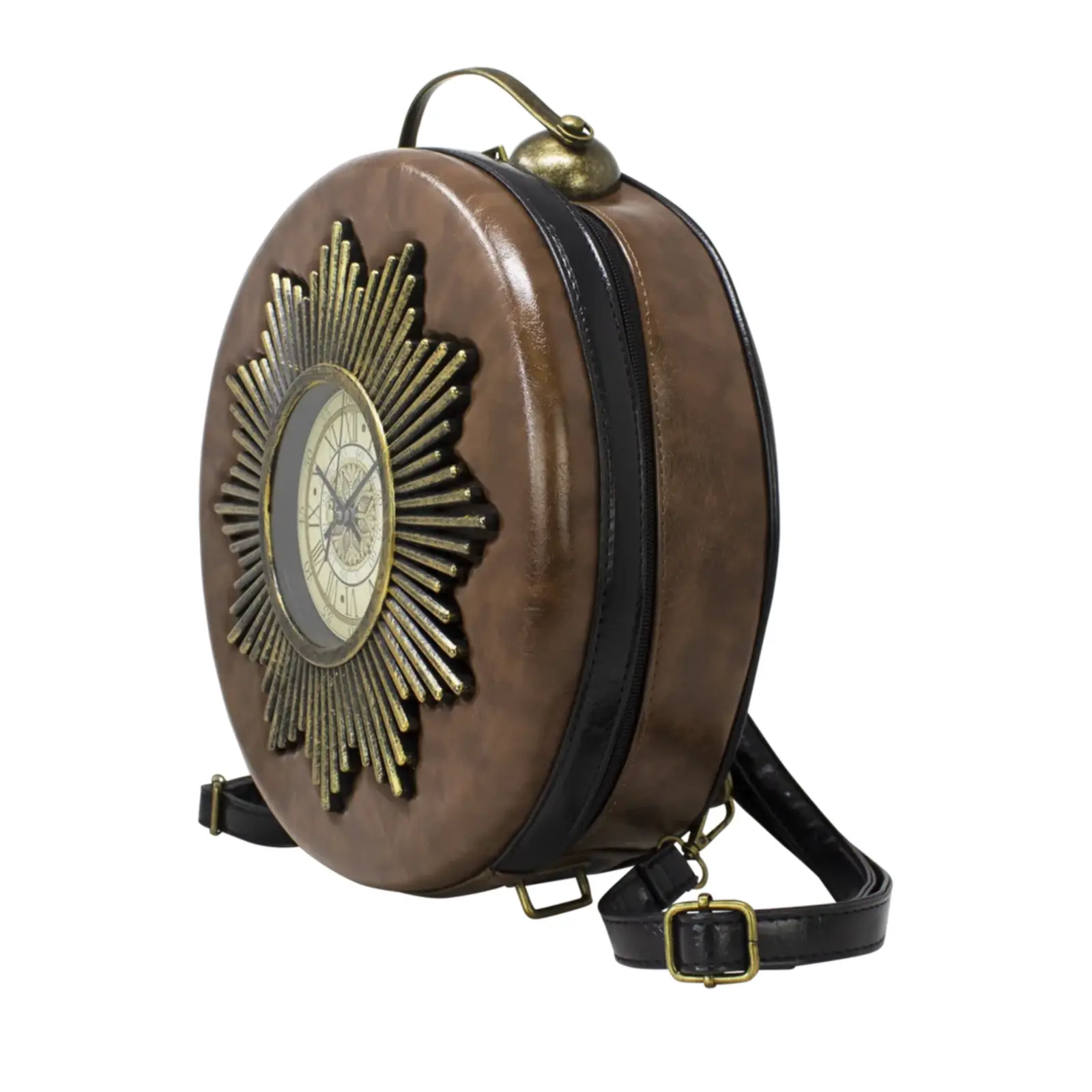 Round Clock Centred Backpack - Image 4