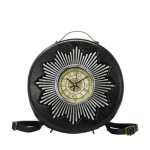 Round Clock Centred Backpack