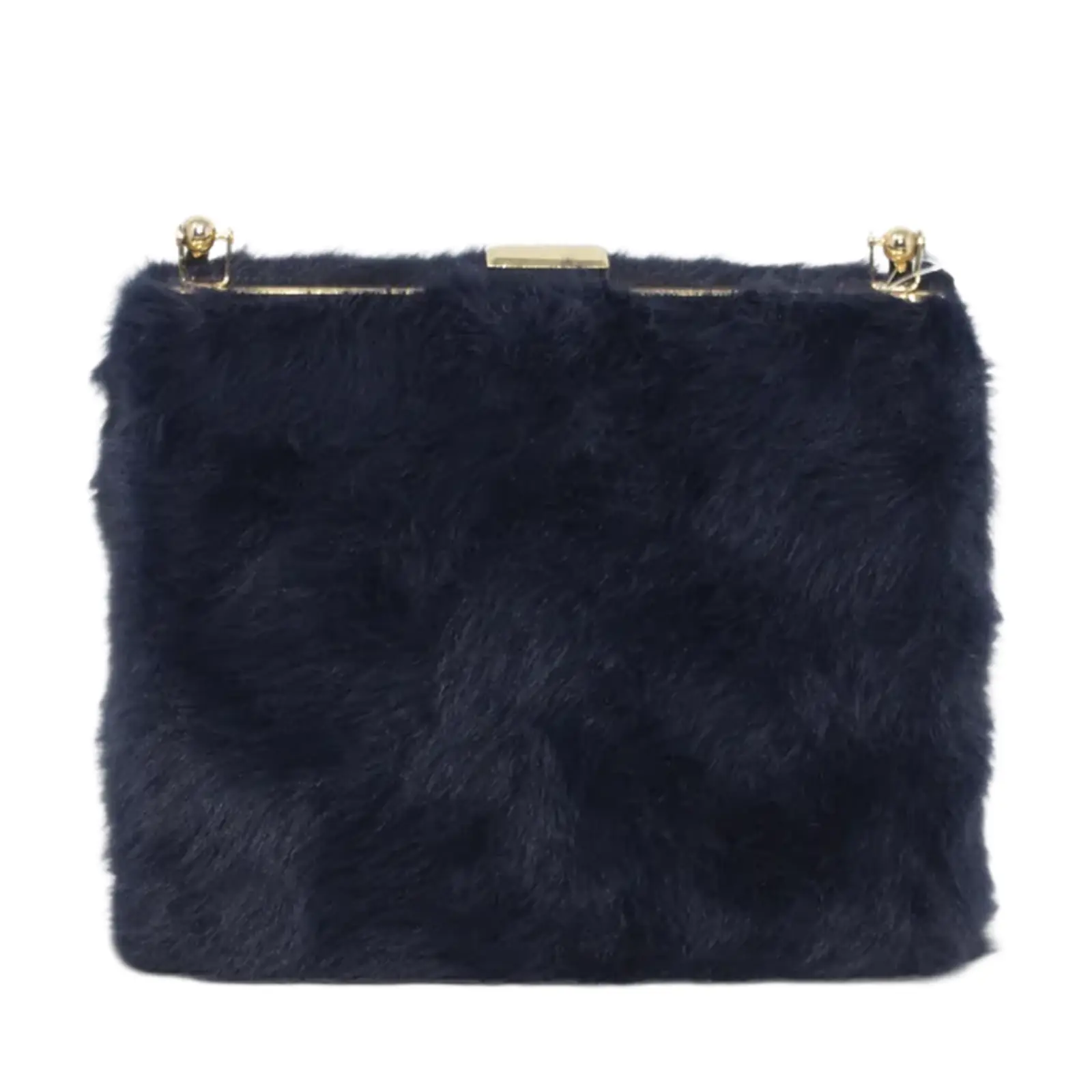 Mini Faux Fur Clutch - Image 7