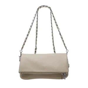 Classic Clutch Bag with Braided Strap