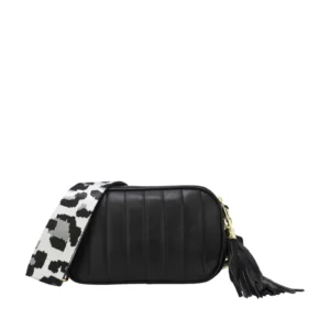 Small Tassel Camera Bag with Colourful Strap