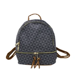 All Over Check Backpack